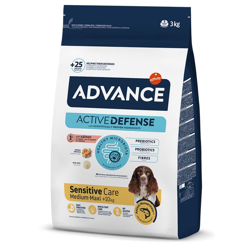 ADVANCE DOG SENSITIVE SALMON & RICE 3 KG