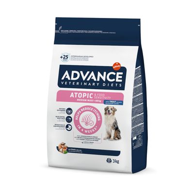 ADVANCE DOG ATOPIC TRUCHA 3 KG