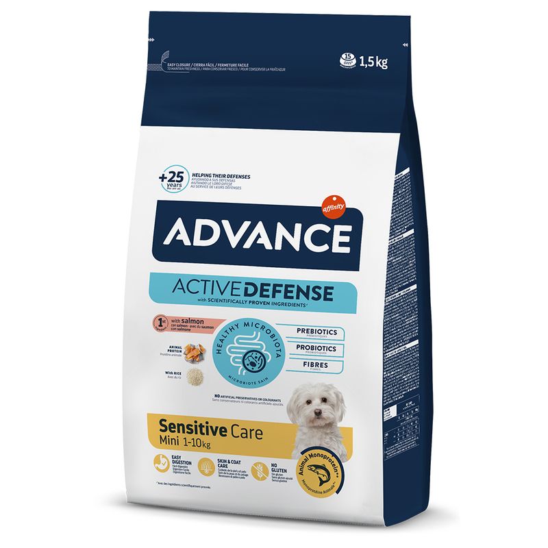 ADVANCE DOG ADULT MINI SENSITIVE SALMON 1,5 KG