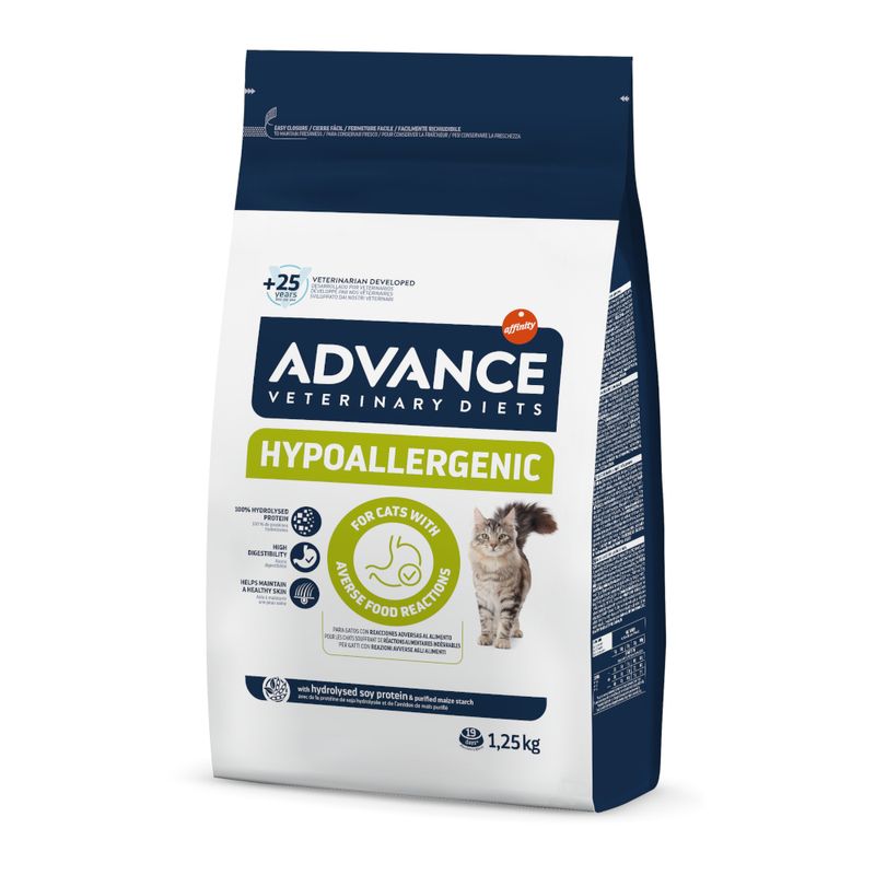 ADVANCE CAT HYPOALLERGENIC 1,25 KG