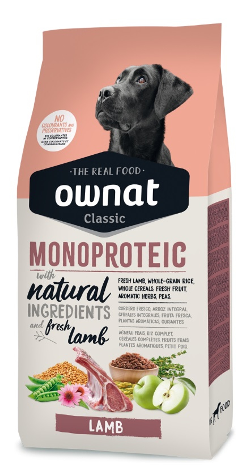OWNAT CLASIC MONOPROTEIC LAMB 4KG