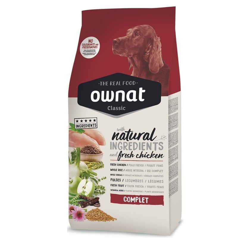 OWNAT DOG CLASSIC COMPLET POLLO 4 KG