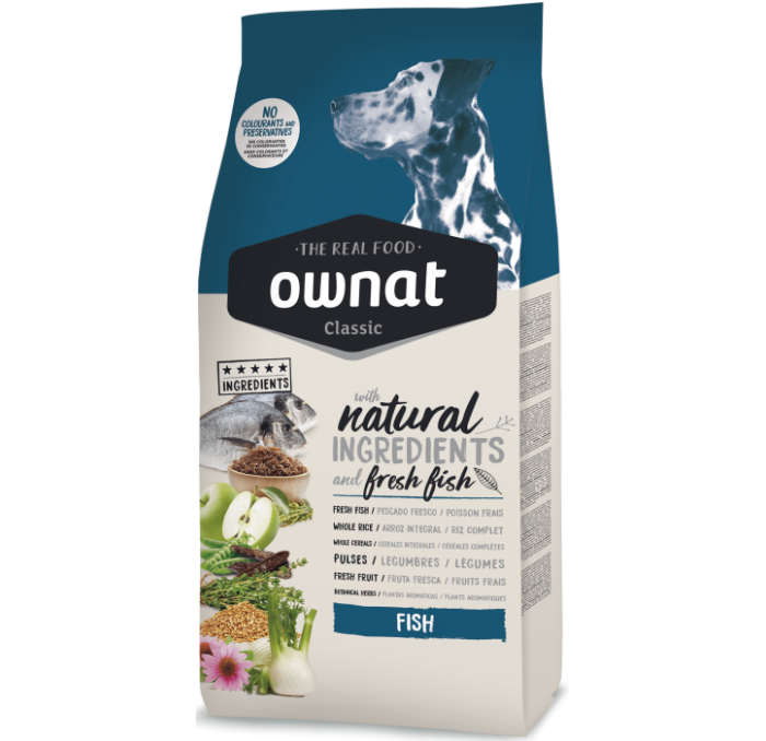 OWNAT DOG CLASSIC FISH 4 KG