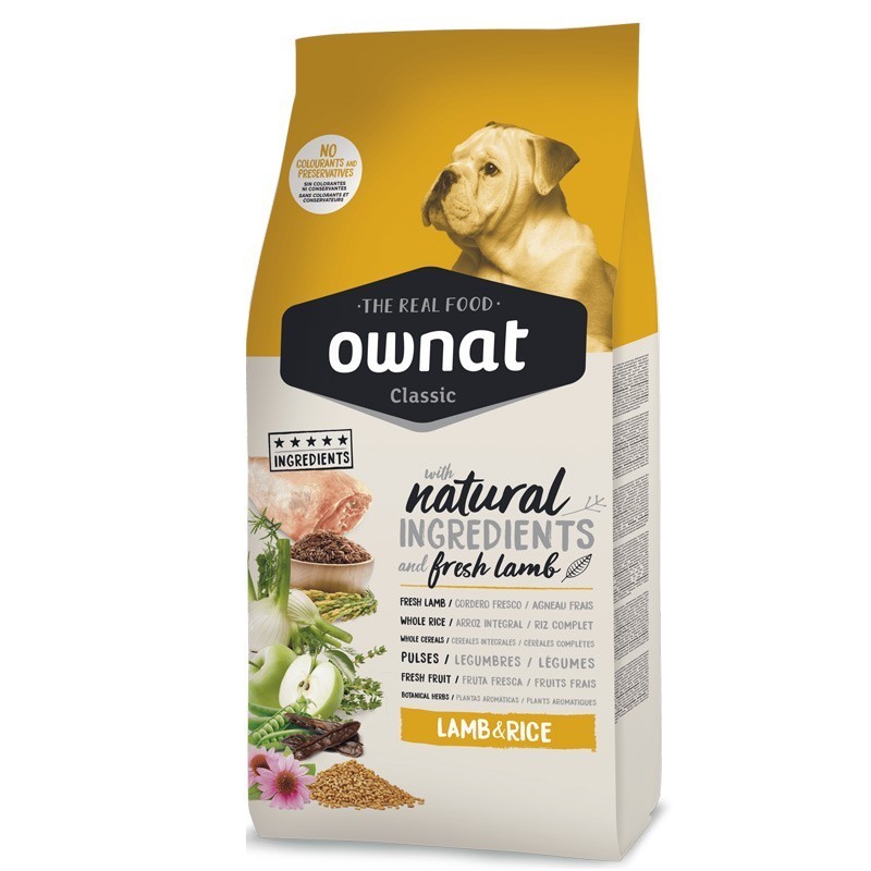 OWNAT DOG CLASSIC CORDERO 4 KG