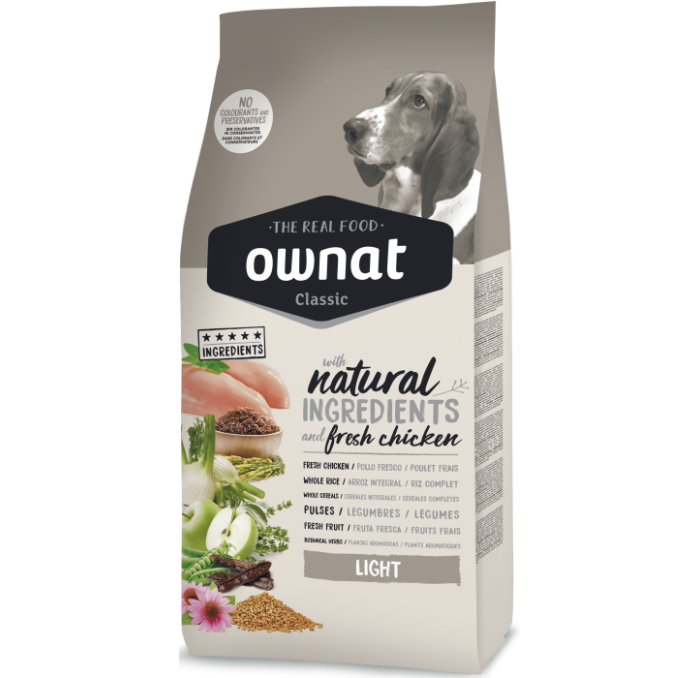 OWNAT DOG CLASSIC LIGHT 4 KG