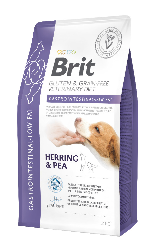 BRIT VD DOG GASTRO INTESTINAL LOW FAT 2KG